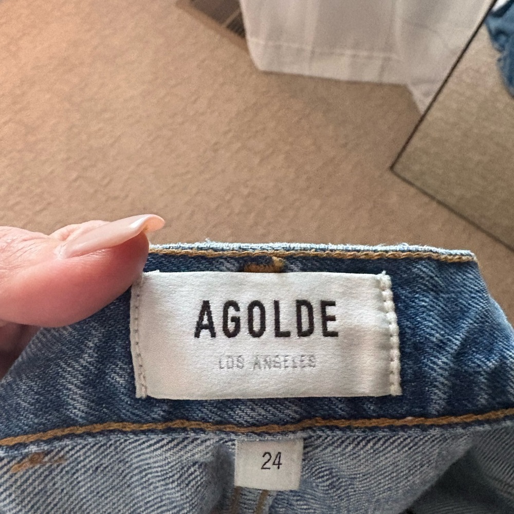 Agolde women’s Low Slung Baggy Jeans - Picture 10 of 13